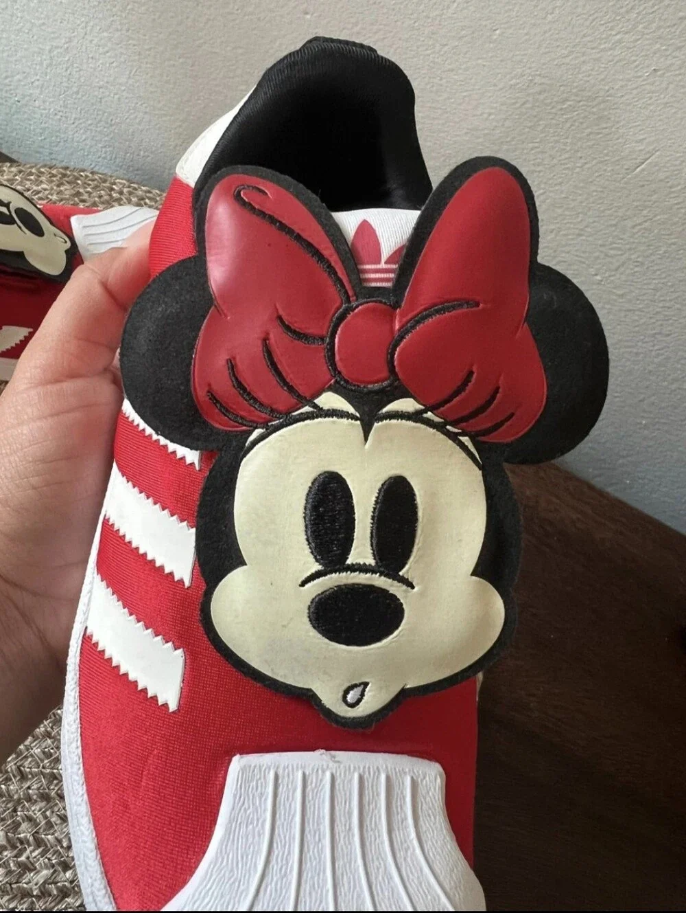 Adidas Superstar 360 Disney Minnie Mouse Girl's Tennis Shoes Size 2
